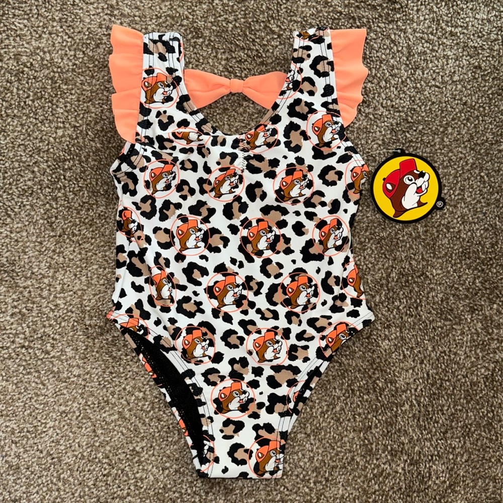 NWT - Buc-ees Infant girl swimsuit